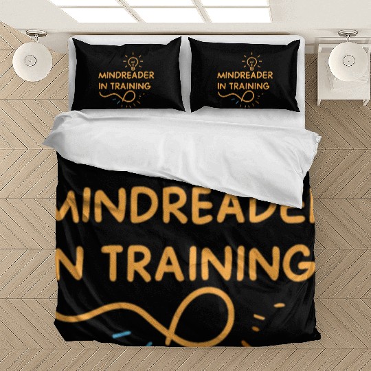 Mindreader in training, psycho students Bedding Sets