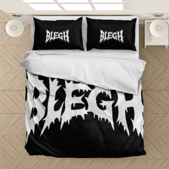 Blegh | Deathcore Death Metal Funny Bedding Sets