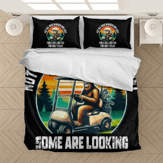 Bigfoot Riding Golf Car Bedding Sets