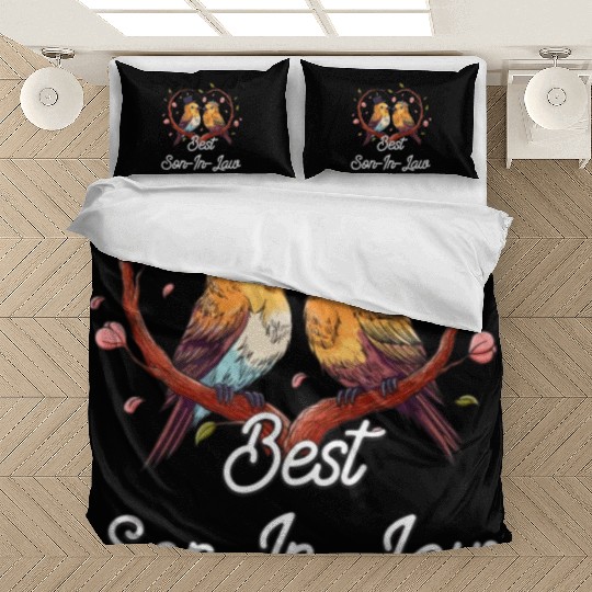 Best Son In Law Groom Funny Husband To Be Humor We Bedding Sets
