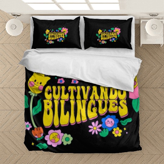 Cultivando Bilingües Spanish Teacher Bedding Sets