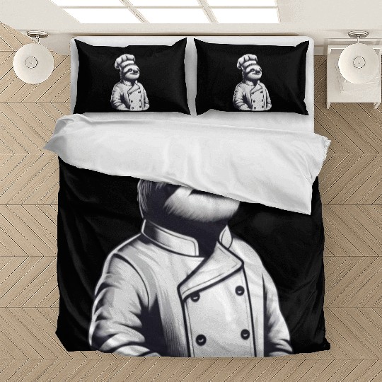 Proud Sloth Chef: Master of the Kitchen Bedding Sets