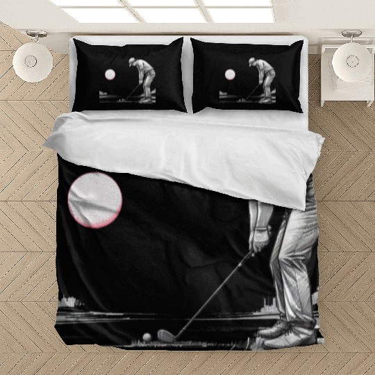 Fairway Focus: Golf Sketch Bedding Sets