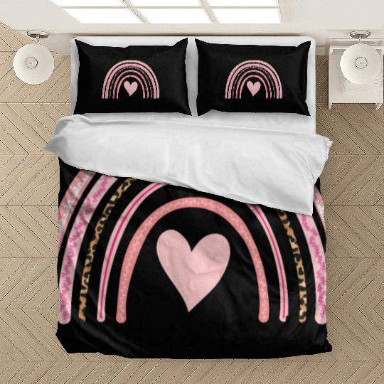 Substitute Teacher Boho Rainbow Back To School Bedding Sets