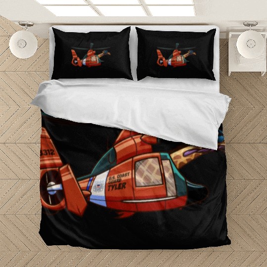 US Coast Guard Giraffe Tyler Bedding Sets