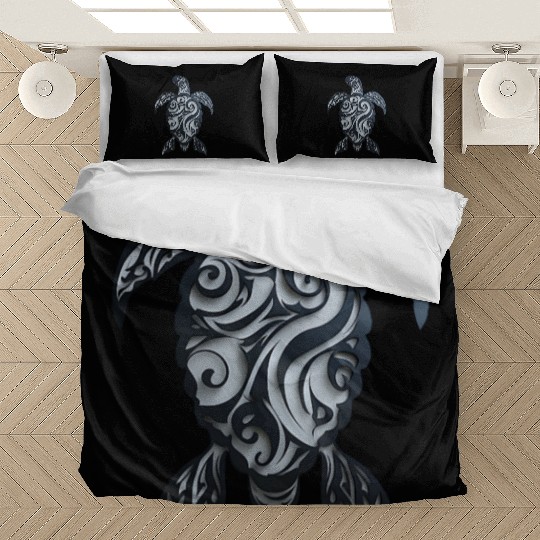 Tribal Sea Turtle Bedding Sets