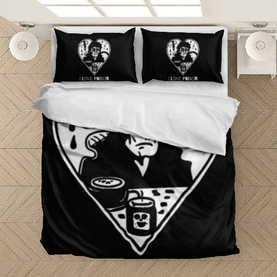 Sarcasm Horror: I Love Poison Bedding Sets
