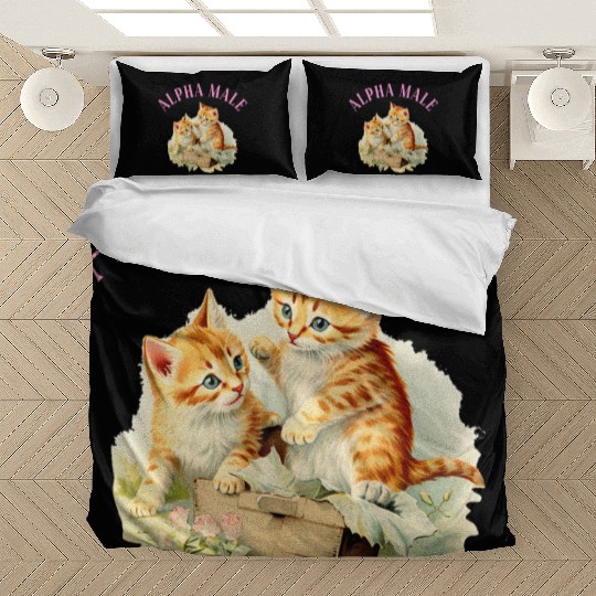 Cottagecore Weird Oddly Specific Alpha Male Bedding Sets