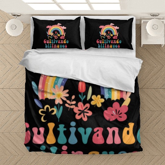 Cultivando Bilingües Spanish Teacher Bedding Sets