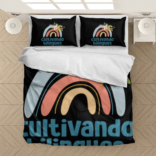 Cultivando Bilingües Spanish Teacher Bedding Sets