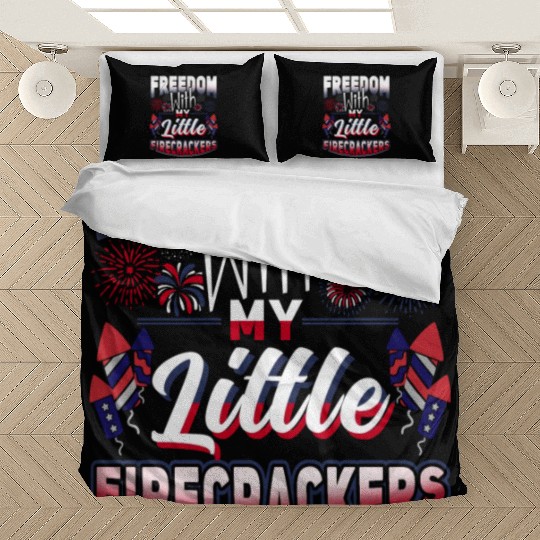 Freedom Firecrackers Patriotic Teacher Bedding Sets