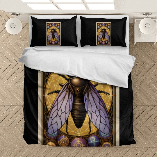 CICADA INVASION 2024 TAROT CARD, CICADAGEDDON 2024 Bedding Sets