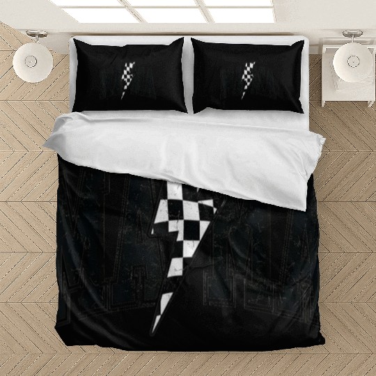 Checkered Mama Lightning Bolt Mothers Day Mother Bedding Sets