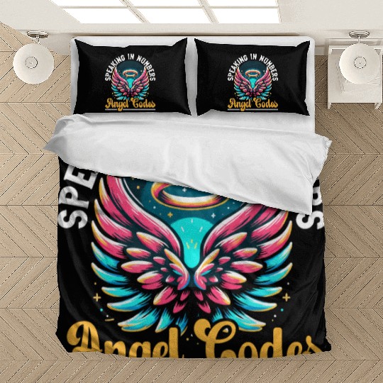 Angel Number Spiritual Guidance Numerology Bedding Sets