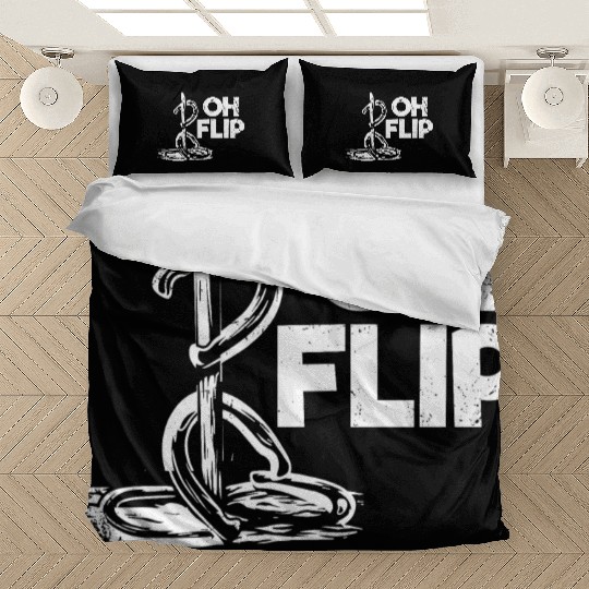 Oh Flip Funny Horseshoe Pitching Bedding Sets