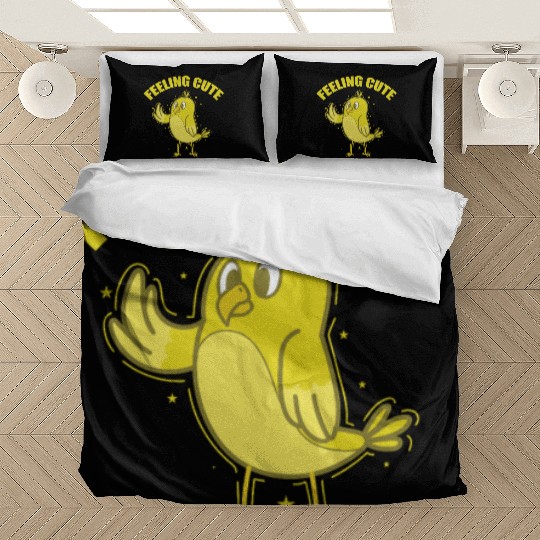 Feeling Cute Canary Bird Bedding Sets