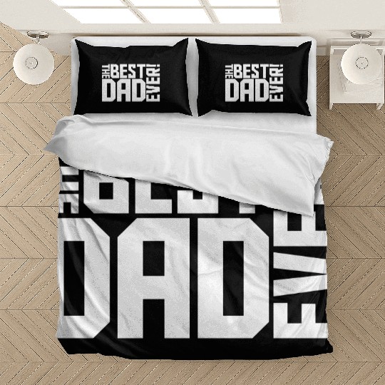 The Best Dad Ever Coolest Daddy in the World Love Bedding Sets