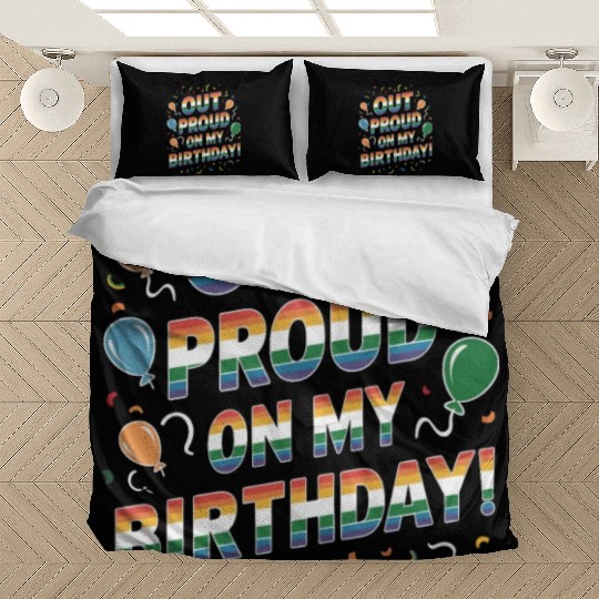 Birthgay Gay Pride Flag Pride Month Equal Rights Bedding Sets