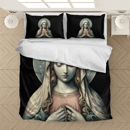 Serene Madonna ic Image Bedding Sets