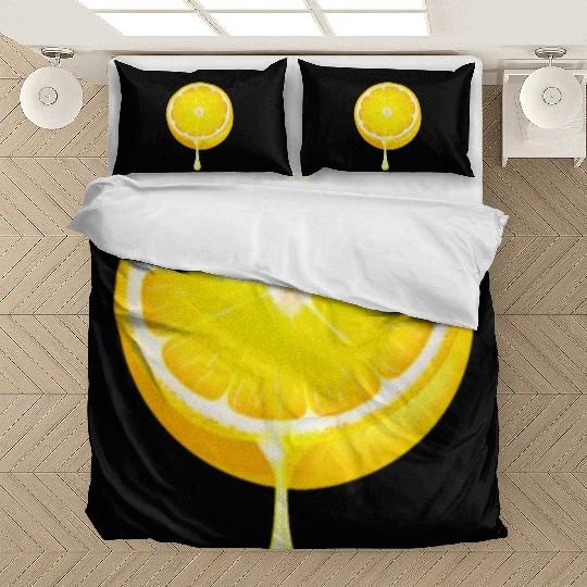 Citrus - Fruits - Orange - Lime - Grapefruit - Lem Bedding Sets