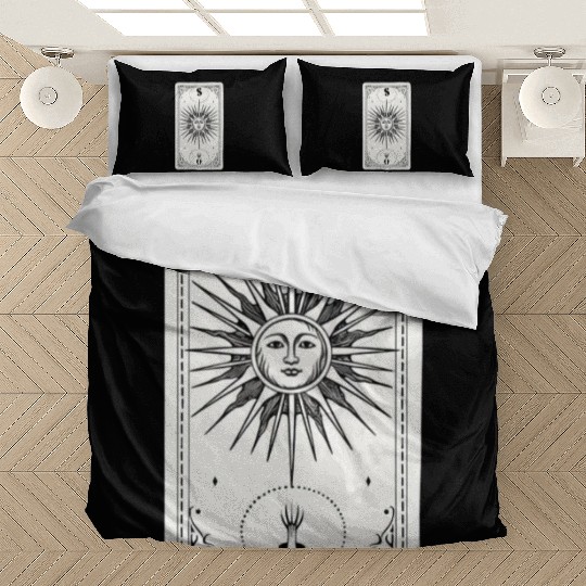 The Sun Tarot Card Reader Astrology Occult Bedding Sets
