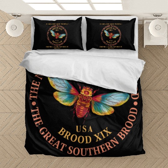 Cicada Brood XIII Brood XIX 2024 Emergence Bedding Sets