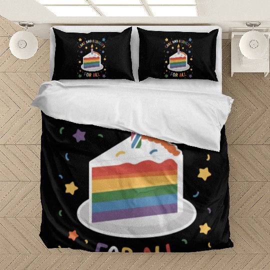 Birthgay Gay Pride Flag Pride Month Equal Rights Bedding Sets