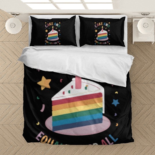 Birthgay Gay Pride Flag Pride Month Equal Rights Bedding Sets