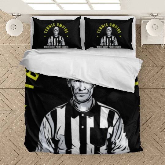Tennis Umpire Ref Sports Game Official Referee Bedding Sets