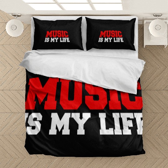 Music Is My Life Party Club Concert Sound Love Bedding Sets