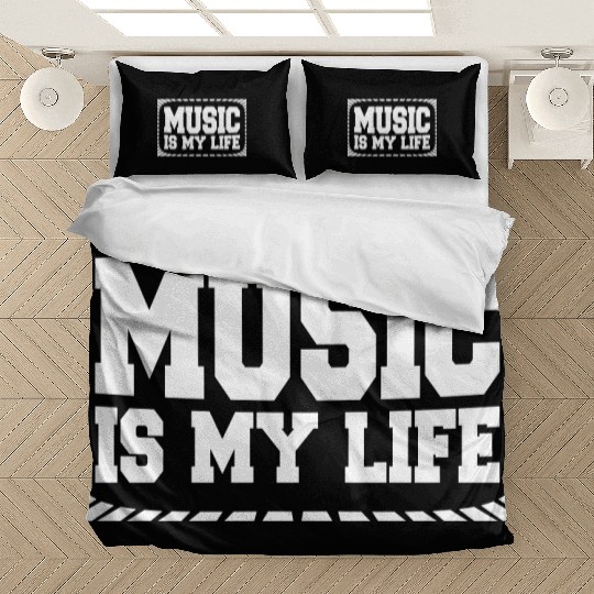 Music Is My Life Party Club Concert Sound Love Bedding Sets
