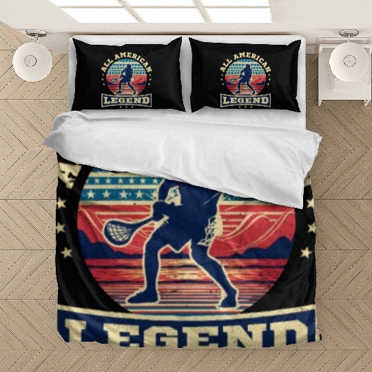 4th Of July Lacrosse All American Legend Bedding Sets