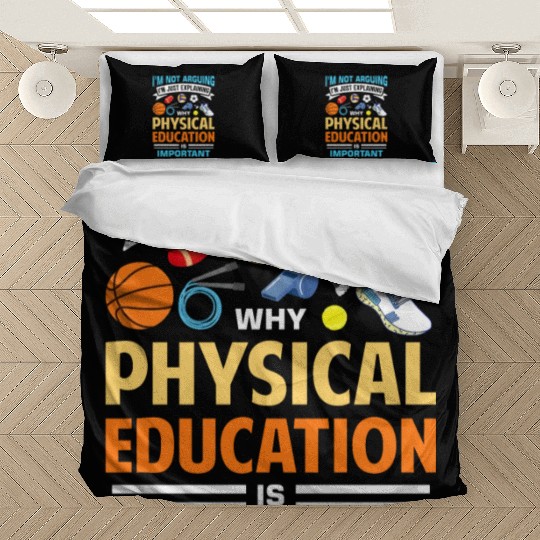 Inspiring Physical Education Teacher Design for PE Bedding Sets