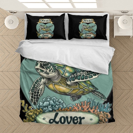 Ocean Lover Sea Turtle Bedding Sets