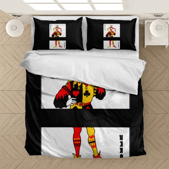 Playing card Joker banner Bedding Sets