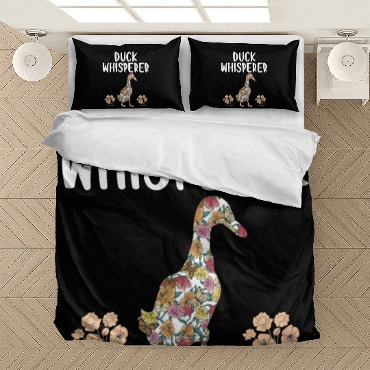 Duck Whisperer Flower Farming Farm Animal Farmer Bedding Sets