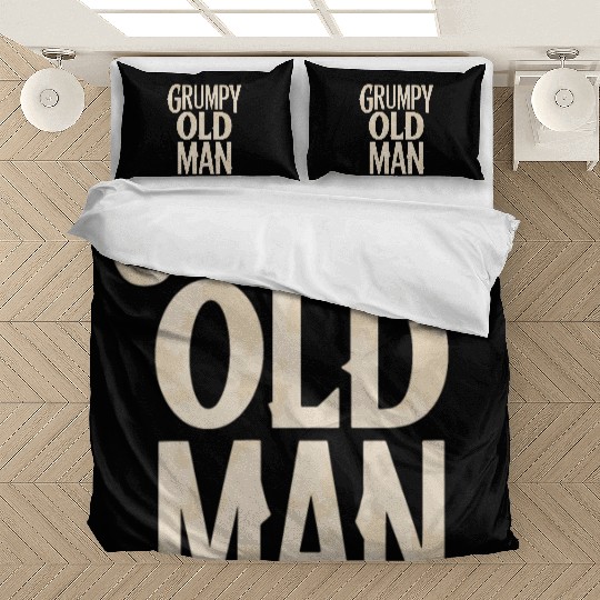 Grumpy Old Man Unique Statement Bedding Sets