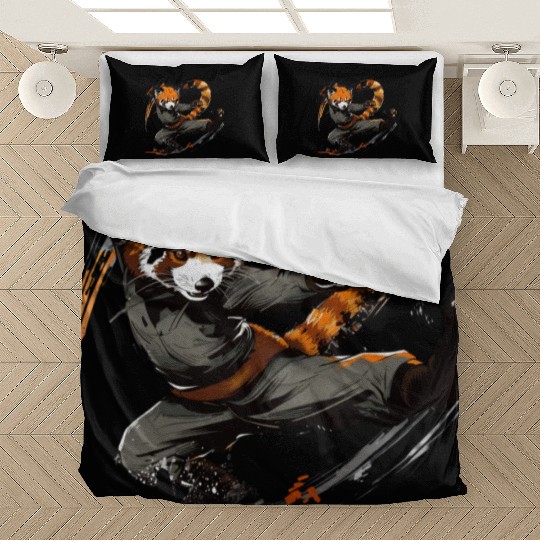 High Kick Red Panda Bedding Sets