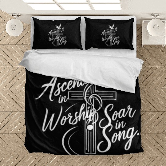 Prayer Songs Jesus Christ Religious Music Praise Bedding Sets
