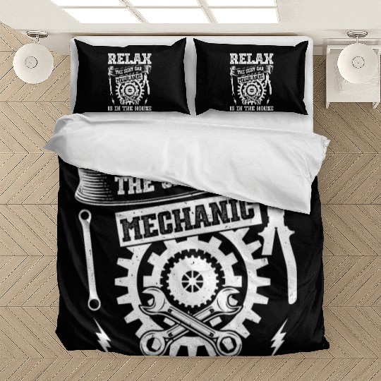 Relax the sexy Car Mechanic is in the house - Car Bedding Sets