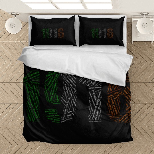 Easter 1916 Wordcloud Bedding Sets