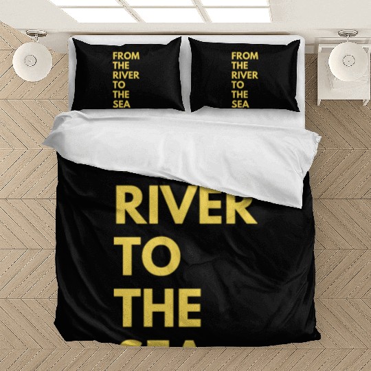 from the river to the sea Bedding Sets