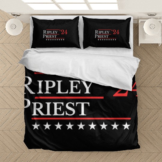 FUNNY 2024 ELECTION Ripley Priest, Wrestling Fan Bedding Sets