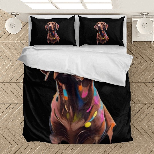 "Beau" Chocolate Labrador Retriever, Dog, Puppy Bedding Sets