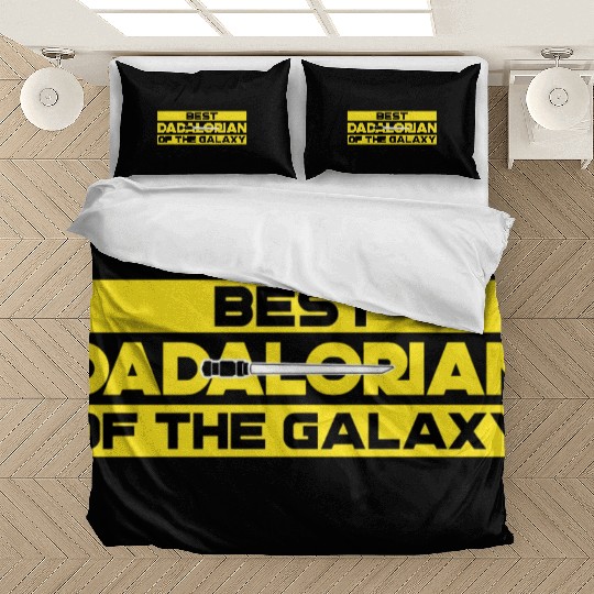 best dadalorian of the galaxy Bedding Sets