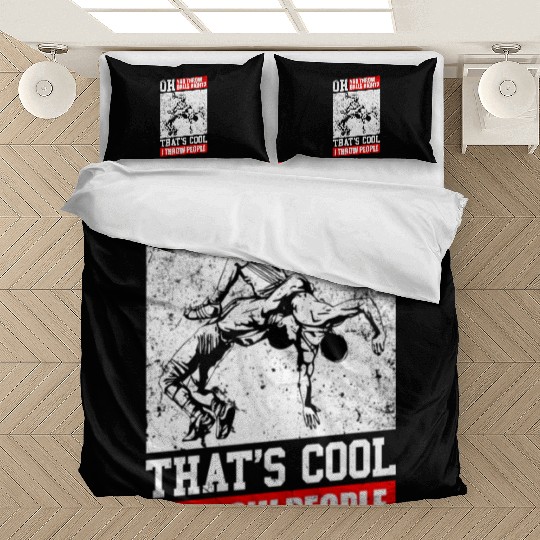 Wrestling People Wrestler Martial Bedding Sets