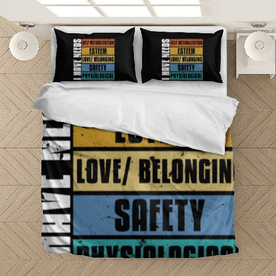 School Psych I Have Needs Psychologist Counseling Bedding Sets
