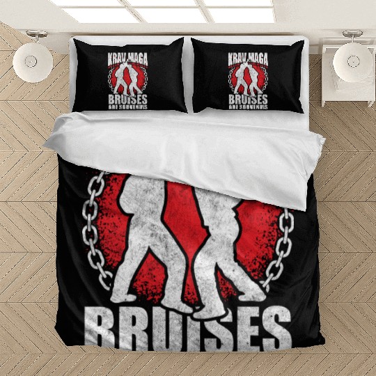 Krav Maga Bruises Are Souvenirs Martial Arts Train Bedding Sets