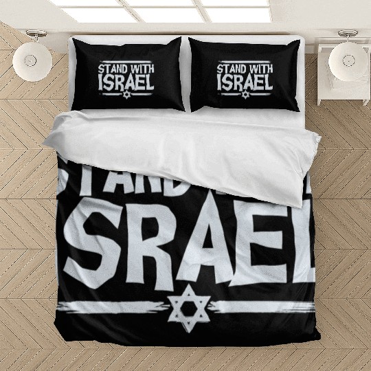 Stand With Israel Bedding Sets