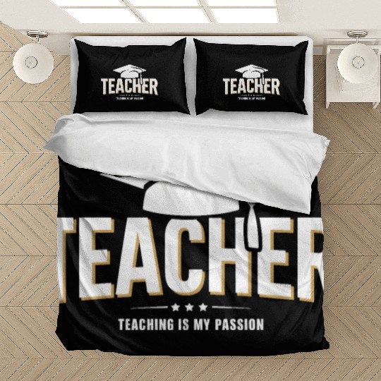 Teacher Teachers Student School Profession Bedding Sets